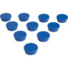 Aimant d'organisation rond bleu 20mm Eclipse