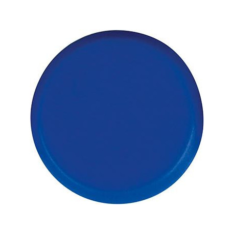 Aimant d'organisation rond bleu 30mm Eclipse