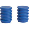 Aimant d'organisation rond bleu 30mm Eclipse