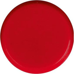 Aimant d'organisation rond rouge 30mm Eclipse