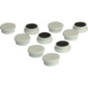 Aimant d'organisation rond blanc 20mm Eclipse