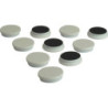 Aimant d'organisation rond blanc 30mm Eclipse