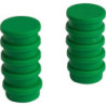 Aimant d'organisation rond vert 20mm Eclipse