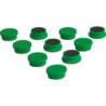 Aimant d'organisation rond vert 20mm Eclipse