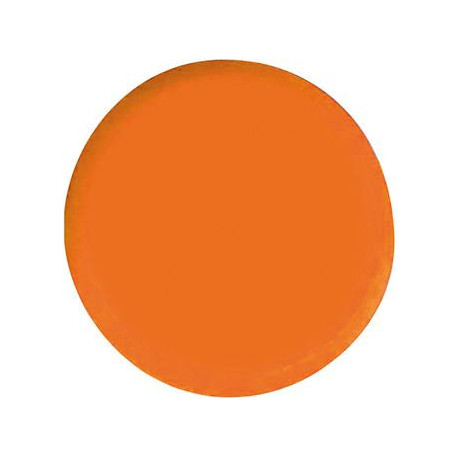 Aimant d'organisation rond orange 20mm Eclipse
