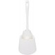 Ensemble brosse WC rond blanc