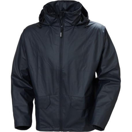 Veste de pluie Voss.PU-stretch Tr.3XL. marine