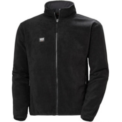 Veste polaire Manchester. Zip-in. noir. Gr.S