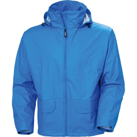 Veste de pluie Voss.PU-stretchTr.4XL. bleu foncé