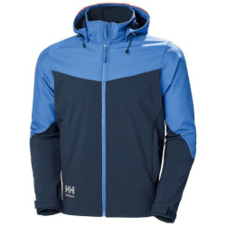 Veste softshell Oxford. navy/stone. Taille 2XL