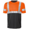 T-shirt de signalisation ADDVIS. orange. Taille M