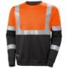 Sweat-shirt Warn. orange. Taille 2XL