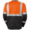 Sweat-shirt Warn. orange. taille M.