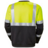 Sweat-shirt Warn. jaune. Gr.L