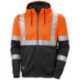 Veste Hoodie Warn. orange. Taille M.