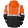 Veste Hoodie Warn. orange. Taille S.