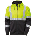 Veste Hoodie Warn. jaune. Gr.L