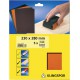 Papier abrasif de finition 230x280mm K 40 Klingspor