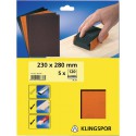 Papier abrasif de finition 230x280mm K240 Klingspor