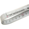 Mètre ruban de poche Talmeter 6mx25mm blanc Hultafors