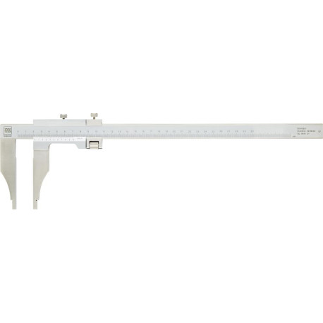 Jauge d'épaisseur d'usine sans copeaux 1/20250x 90mm avec fe. TESA