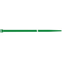 Colliers de serrage en nylon vert 140x3.5mm a100 pcs SapiSelco