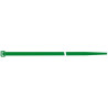 Colliers de serrage en nylon vert 140x3.5mm a100 pcs SapiSelco