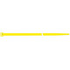 Collier de serrage en nylon jaune 100x2.5mm a100pcs SapiSelco