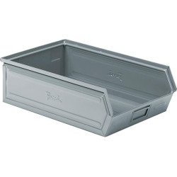 Bac acier GR.4A2 GRIS RAL7000 MM B-300 T-500 H-145