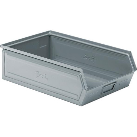 Bac acier GR.4A2 GRIS RAL7000 MM B-300 T-500 H-145