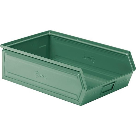 Bac acier GR.4A2 VERT RAL6011 MM B-300 T-500 H-145