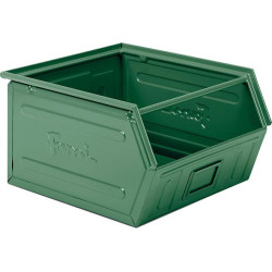 Bac acier GR.5P4 VERT RAL6011 MM B-450 T-520 H-300