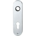Plaque de porte courte ,PZ, 0 14 1415,oval,F69 matt