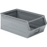 Bac acier GR.4 GRIS RAL7000 MM B-300 T-500 H-200