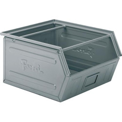 Bac acier GR.5P4 GRIS RAL7000 MM B-450 T-520 H-300
