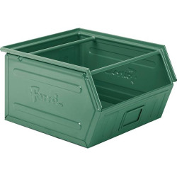 Bac acier GR.5P4 VERT RAL6011 MM B-450 T-520 H-300