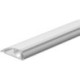 Rail de butée de porte AKW à visser alu argent.Br63 x H20 x L3600