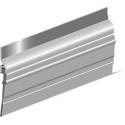 Joint de sol de porte ADS-GL à visser alu argent. H50 x L1000