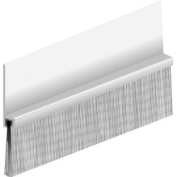 Joint de sol de porte IBS 70 à visser alu argent. H69 x L3000. BH29