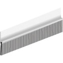 Joint de sol de porte IBS 80 à visser alu argent. H79 x L3000. BH39