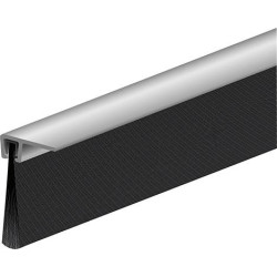 Joint de sol de porte IBS 90-32 à visser en aluminium argenté.H16xL1000. BH25.5