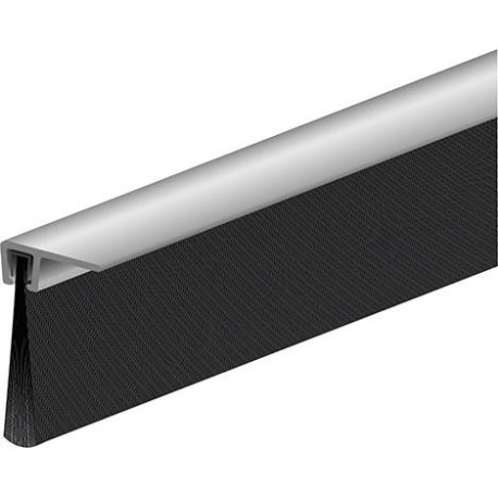 Joint de sol de porte IBS 90-32 à visser alu argent.H16xL3000. BH25.5