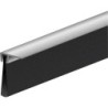 Joint de sol de porte IBS 90-32 à visser alu argent.H16xL3000. BH25.5