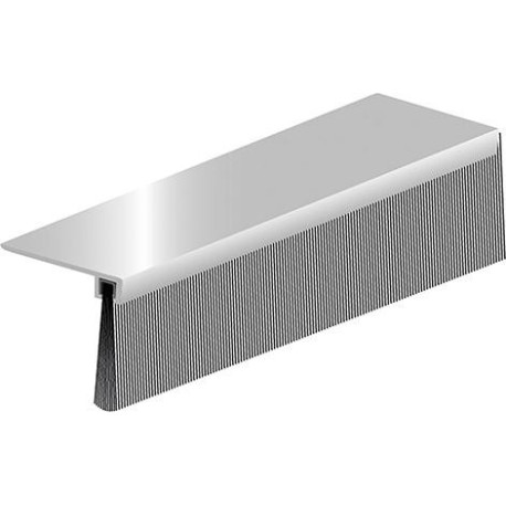 Joint de sol de porte IBS 90-36 à visser alu argent. H35 x L1000. BH28