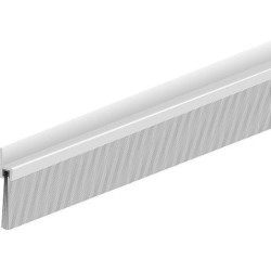 Joint de sol de porte IBS 50 non percé. Alu argent. H50 x L1000. BH30