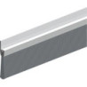 Joint de sol de porte IBS POG 65 non percé argent. H65 x L2500. BH40