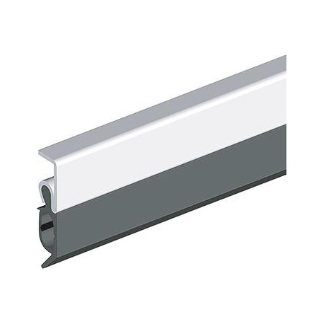 Rail d'étanchéité Elro XL à clouer alu argent.H20xL2300.SPmax.13 (Par 25)