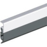 Rail d'étanchéité Elro XL à clouer alu argent.H20xL2300.SPmax.13 (Par 25)