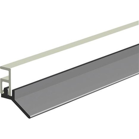Rail d'étanchéité PTS-ULz. clouer KF brun. H 16 x L 2100mm (Par 25)