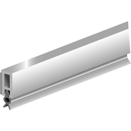 Rail d'étanchéité PTS-ZK autocl. KF brun. H 18 x L 2100mm (Par 25)
